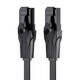Flat Network Cable UTP Cat.6 Vention IBABF RJ45 Ethernet, 1000Mbps 1m Black