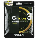 Teniska žica Gosen G-Tour 3 (12.2 m) - solid yellow
