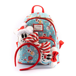 Loungefly Disney Minnie Mickey Snowman Aop Mini ruksak rajf Set