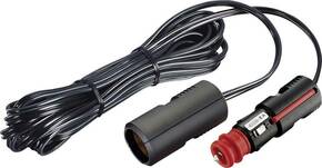 ProCar Produžni kabel Ravni kabel s priključkom upaljača za cigarete i sigurnosnim univerzalnim utikačem