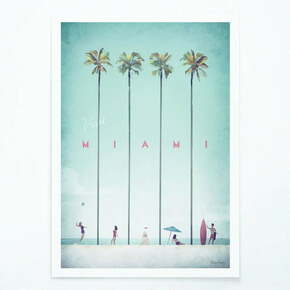 Poster Travelposter Miami