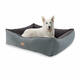 Brunolie Emma, košara za psa, perivo, protuklizno, prozračno, dvostrani madrac, jastuk, veličina L (100 × 30 × 90 cm)