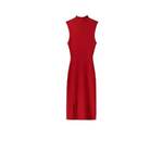 Bershka Pletena haljina trešnja crvena
