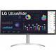 LG UltraWide 34WQ650-W monitor, IPS, 34", 21:9, 2560x1080, 100Hz, USB-C, HDMI, Display port, USB