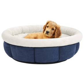 Krevet za pse 70x70x26 cm plavi