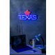 Ukrasna plastična LED rasvjeta, Texas Lone Star Red