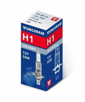 Tungsram (GE) Basic 12V - žarulje za glavna svjetlaTungsram (GE) Basic 12V - bulbs for main lights - H1 H1-TUNG-1