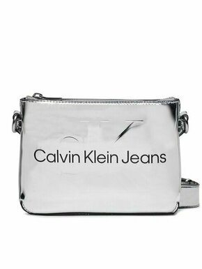 Torbica Calvin Klein Jeans Sculpted Camera Pouch21 Mono S K60K611862 Silver 0IM