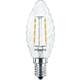 Philips Lighting 34772400 LED Energetska učinkovitost 2021 E (A - G) E14 oblik svijeće okrenut 2 W = 25 W toplo bijela (Ø x D) 35 mm x 97 mm 1 St.