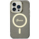 Guess GUHMN61HCMCGK Apple iPhone 11/XR black hardcase Glitter Gold MagSafe