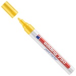 Marker permanentni lakirajući 2-4mm Edding 750 okrugli vrh žuti