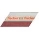 Pocinčani okvirni čavao (gvz) s prstenastom drškom FF NP 51x2,8 mm 1 Set Fischer 558081