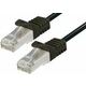 Transmedia CAT6a SFTP CU AWG26 Patch Cable 5,0m black