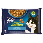 Felix Sensations - Komadići u umaku, losos-crni bakalar 12 x (4 x 85 g)