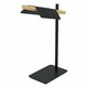 EGLO 98837 | Ermua Eglo stolna svjetiljka 47cm sa prekidačem na kablu 1x LED 526lm 3000K crno, bezbojno, bijelo