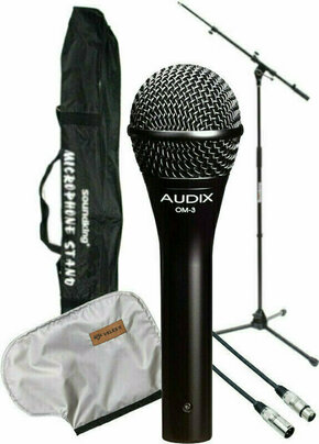 AUDIX OM3 SET Dinamički mikrofon za vokal