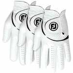 Footjoy Weathersof Mens Golf Glove (3 Pack) Regular LH White/Black L 2024