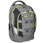 Spirit: Urban sivo-crna ergonomska školska torba, ruksak