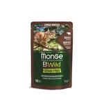 Monge BWild Grain Free mokra hrana za velike mačke- bivol s povrćem 85 g