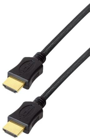 Transmedia High Speed HDMI braided cable with Ethernet 1