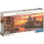 Canal Grande, Venecija 1000 komada HQC panorama puzzle 98x33cm - Clementoni