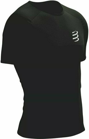 Compressport Performance SS Tshirt M Black/White XL Majica za trčanje s kratkim rukavom
