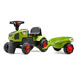 Falk guralica Claas Traktor s prikolicom 1012B - Zeleni