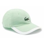 Kapa za tenis Lacoste Sport Contrast Border Lightweight Cap - green/white