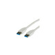 Roline VALUE USB3.0 kabel TIP A-A M/M, 1.8m, bijeli 11.99.8975-50