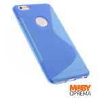 Iphone 6 plus plava silikonska maska