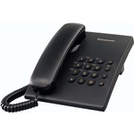 Panasonic KX-TS500B telefon, crni