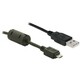 Kabel DELOCK, USB 2.0 A (M) na micro USB B (M), 2m