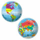 Karta svijeta BioBall gumena lopta 23cm - Mondo Toys
