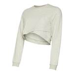 MAMALICIOUS Sweater majica 'JOSE' bijela melange