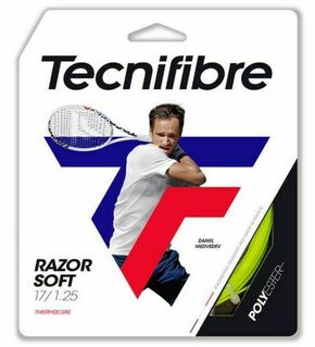 Teniska žica Tecnifibre Razor Soft (12m) - lime