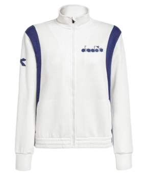 Ženski sportski pulover Diadora L. FZ Jacket - optical white