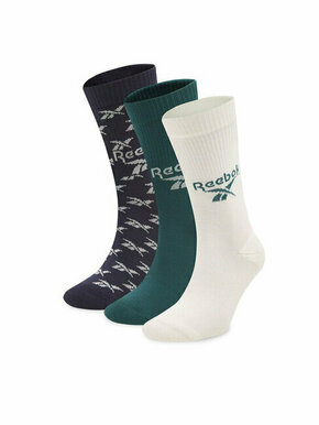Set od 3 para unisex visokih čarapa Reebok Cl Fo Crew Sock 3P H47533 Mix