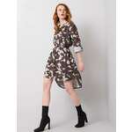 Dress-DHJ-SK-5766G.30-beige smeđa