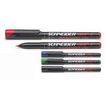 Flomaster Schneider, permanent marker, OHP Maxx 220 S, 0,4 mm, set od 4 boje, PVC etui