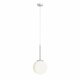 ALDEX 1087XS4 | Bosso Aldex visilice svjetiljka kuglasta 1x E27 krom, opal
