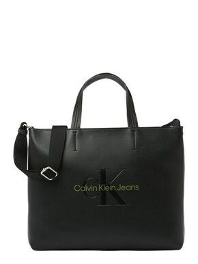 Calvin Klein Jeans Shopper torba jabuka / crna