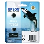 Epson T7608 tinta, crna (black), 25.9ml