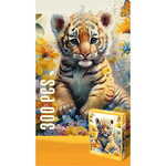 Denis Velvet slagalica, 300 kom, Tigar