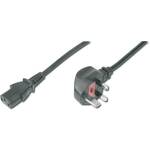 Digitus računalo, struja, rashladni uređaji kabel [1x UK utikač - 1x ženski konektor IEC c13, 10 a] 1.80 m crna