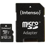 Intenso Premium microsdxc kartica 512 GB Class 10, UHS-I uklj. sd-adapter
