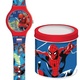 Marvel Spider-Man analogni sat u metalnoj poklon kutiji
