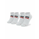Set od 2 para unisex niskih čarapa Levi's® 701219507 White