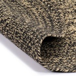 vidaXL Ručno rađeni tepih od jute crno-smeđi 240 cm