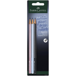 Faber-Castell: GRIP Sparkle Harmony set od 3 grafitne olovke B