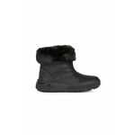 Dječje kožne cipele za snijeg Geox boja: crna - crna. Dječje Čizme za snijeg iz kolekcije Geox. Model izrađen od prirodne kože.